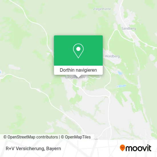 R+V Versicherung Karte
