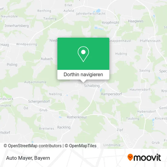 Auto Mayer Karte