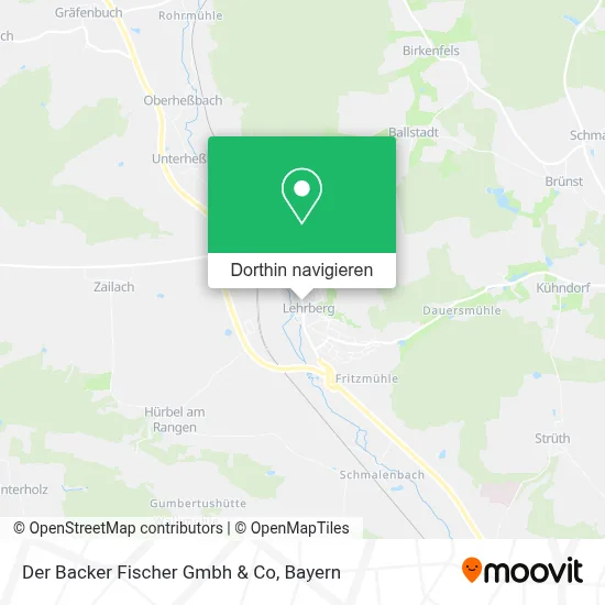 Der Backer Fischer Gmbh & Co Karte