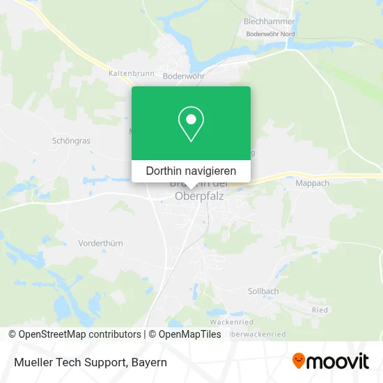 Mueller Tech Support Karte