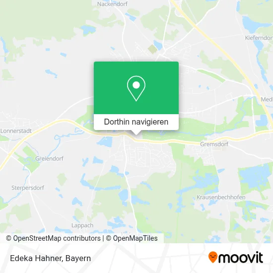 Edeka Hahner Karte