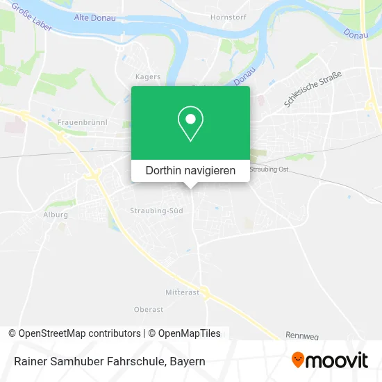 Rainer Samhuber Fahrschule Karte