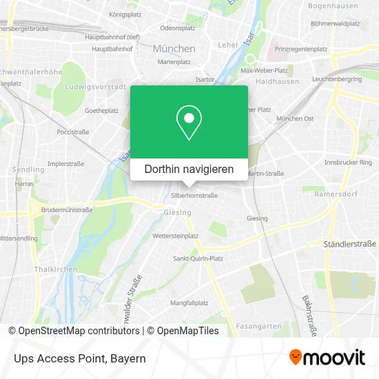 Ups Access Point Karte