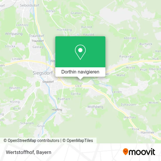 Wertstoffhof Karte