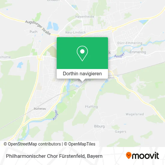 Philharmonischer Chor Fürstenfeld Karte