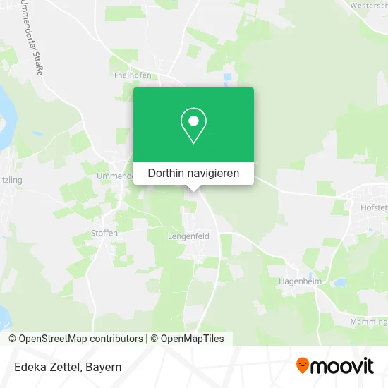 Edeka Zettel Karte