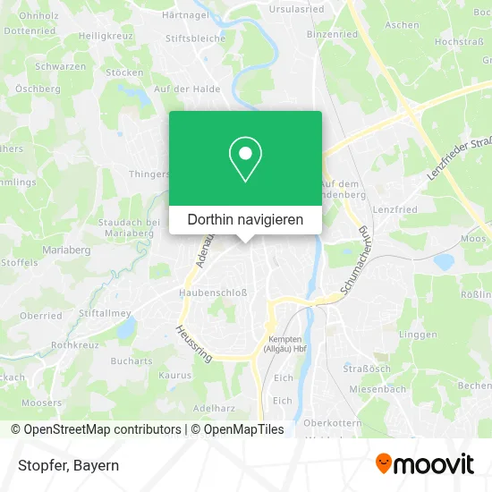 Stopfer Karte