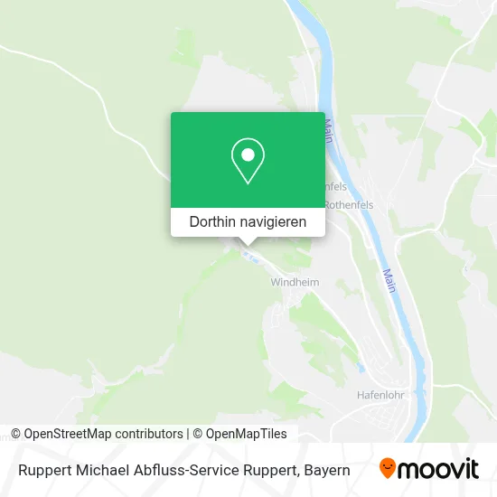 Ruppert Michael Abfluss-Service Ruppert Karte