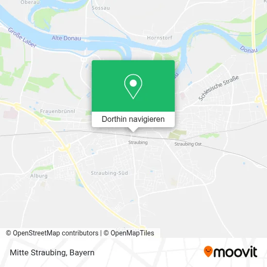 Mitte Straubing Karte