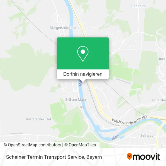 Scheiner Termin Transport Service Karte
