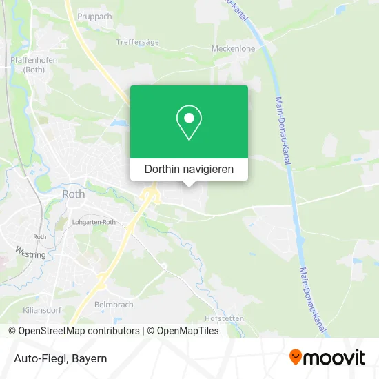 Auto-Fiegl Karte