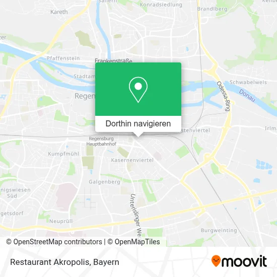 Restaurant Akropolis Karte