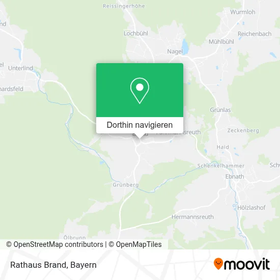 Rathaus Brand Karte