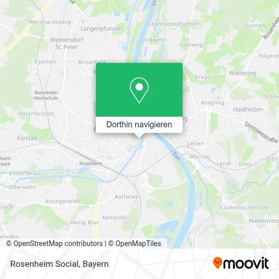 Rosenheim Social Karte