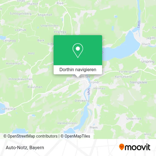 Auto-Notz Karte