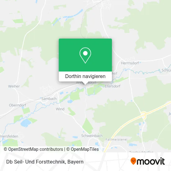 Db Seil- Und Forsttechnik Karte