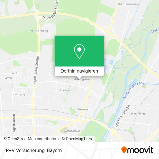 R+V Versicherung Karte
