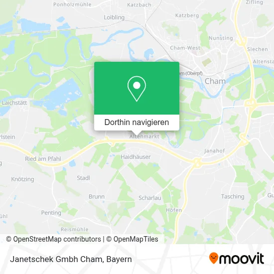 Janetschek Gmbh Cham Karte