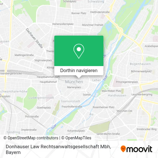 Donhauser Law Rechtsanwaltsgesellschaft Mbh Karte