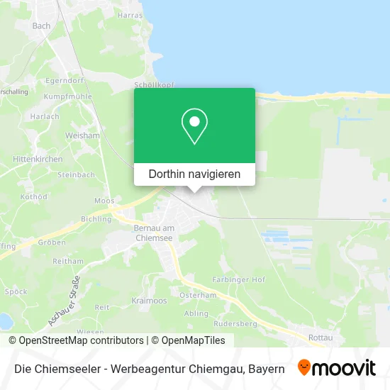 Die Chiemseeler - Werbeagentur Chiemgau Karte