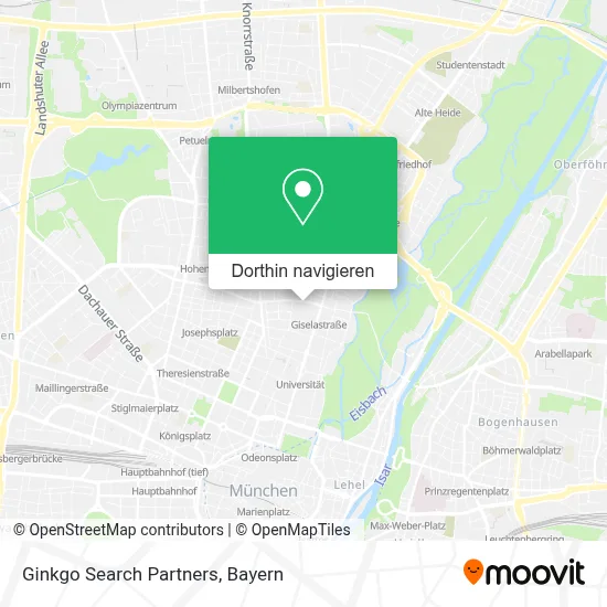 Ginkgo Search Partners Karte