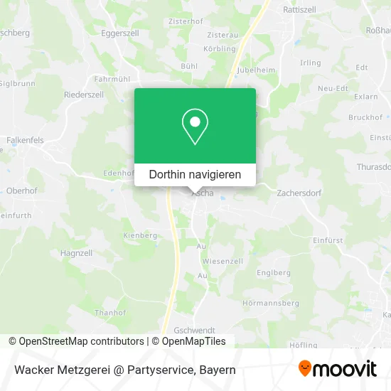 Wacker Metzgerei @ Partyservice Karte