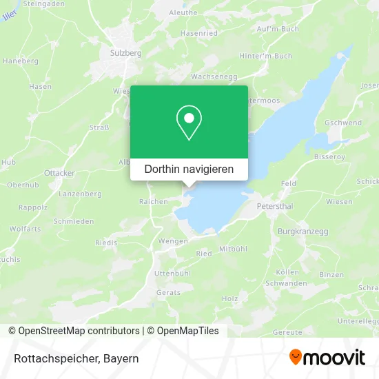 Rottachspeicher Karte