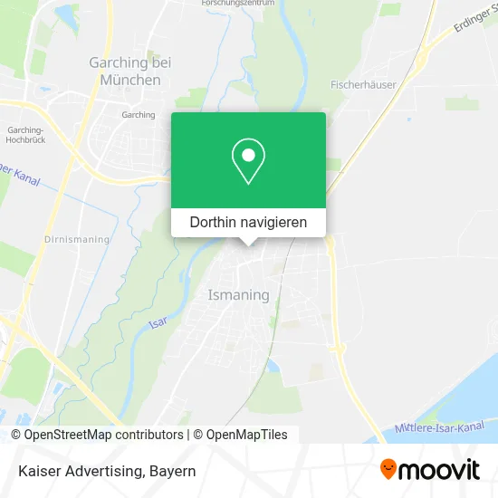 Kaiser Advertising Karte