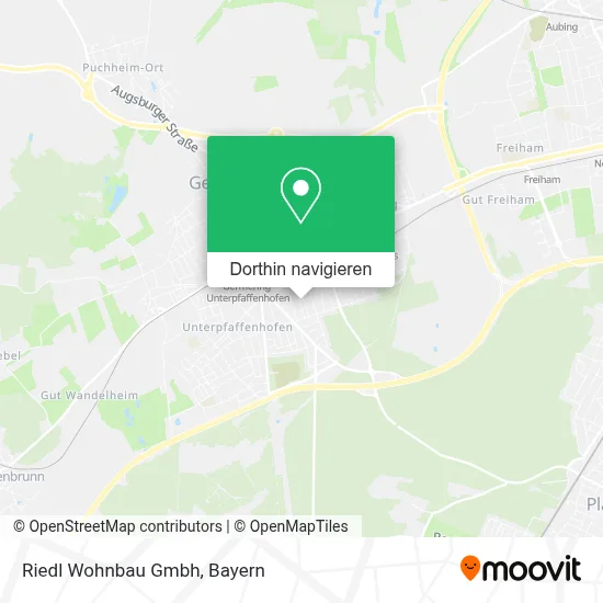 Riedl Wohnbau Gmbh Karte