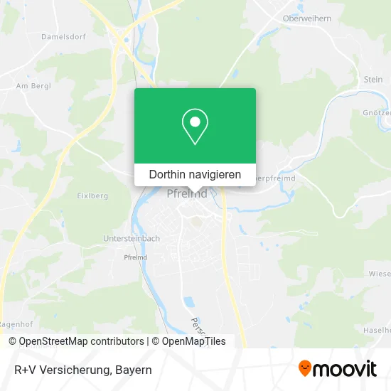 R+V Versicherung Karte