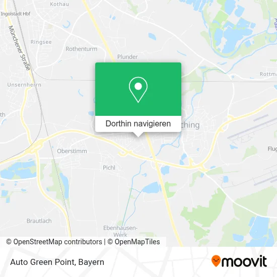 Auto Green Point Karte