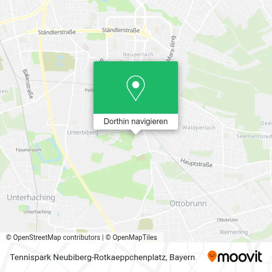 Tennispark Neubiberg-Rotkaeppchenplatz Karte