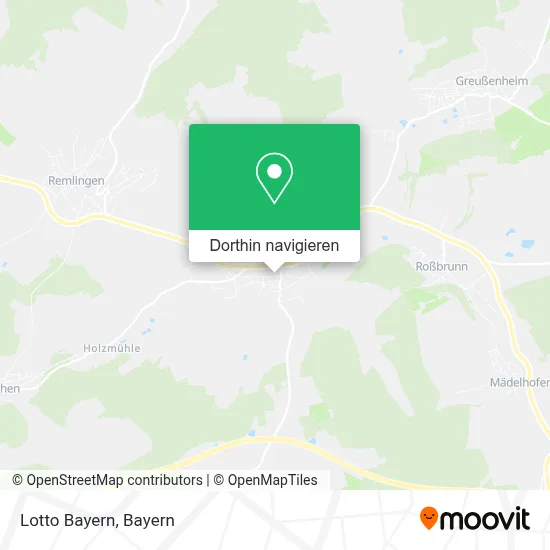 Lotto Bayern Karte