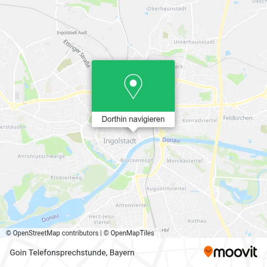 Goin Telefonsprechstunde Karte