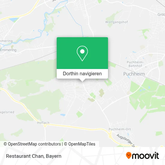 Restaurant Chan Karte