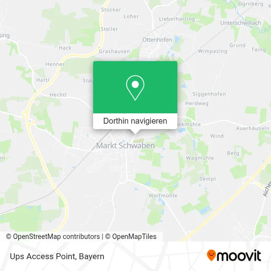 Ups Access Point Karte