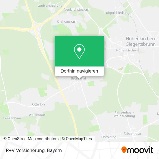R+V Versicherung Karte