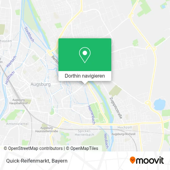 Quick-Reifenmarkt Karte