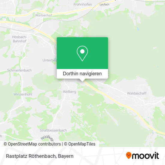 Rastplatz Röthenbach Karte