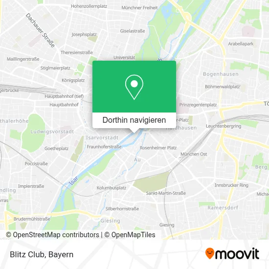 Blitz Club Karte