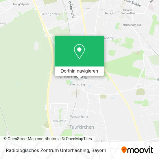 Radiologisches Zentrum Unterhaching Karte
