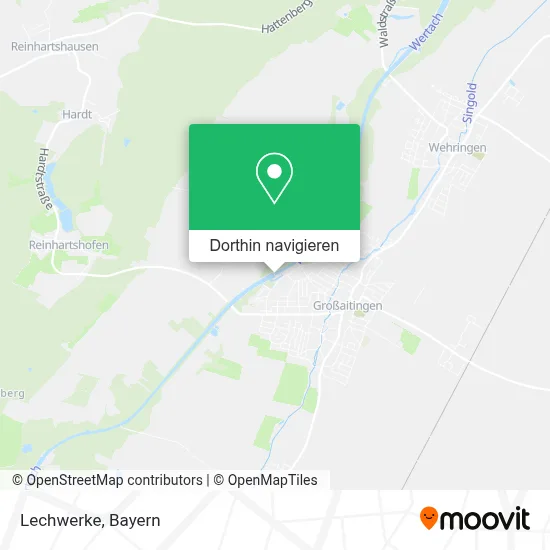 Lechwerke Karte