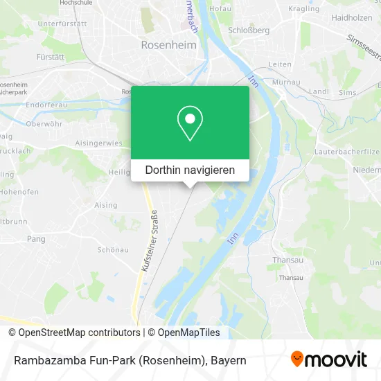 Rambazamba Fun-Park (Rosenheim) Karte