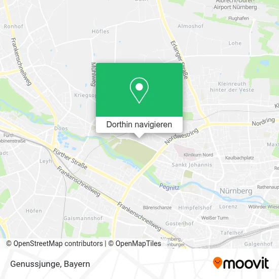 Genussjunge Karte
