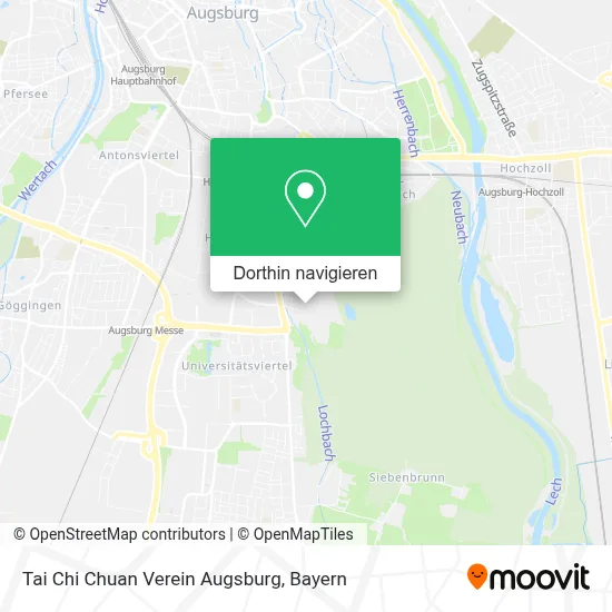 Tai Chi Chuan Verein Augsburg Karte