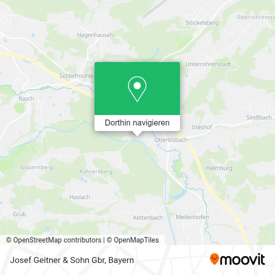Josef Geitner & Sohn Gbr Karte