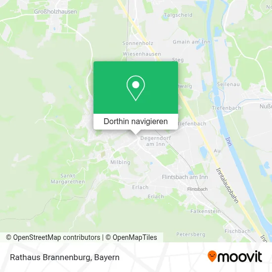 Rathaus Brannenburg Karte