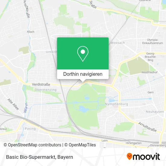 Basic Bio-Supermarkt Karte
