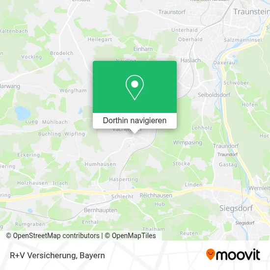 R+V Versicherung Karte
