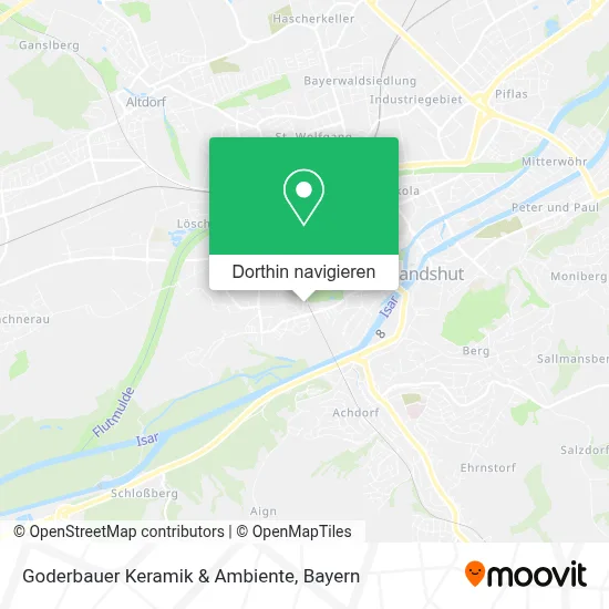Goderbauer Keramik & Ambiente Karte
